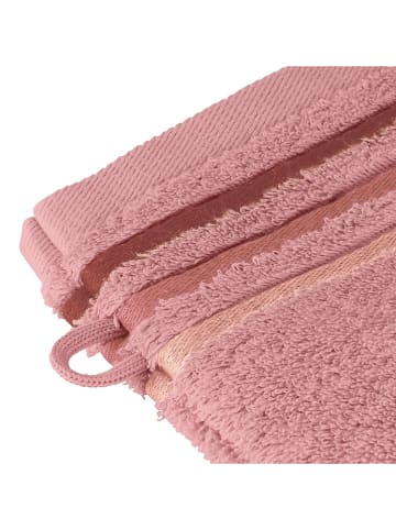 Schiesser 5-delige set: washandjes "Skyline" lichtroze