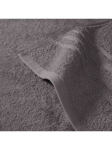 Schiesser 4er-Set: Handtücher "Milano" in Anthrazit