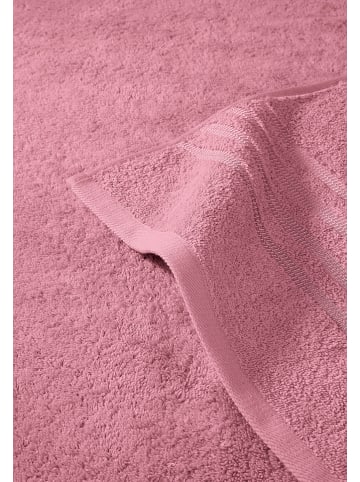 Schiesser 4er-Set: Handtücher "Milano" in Rosa