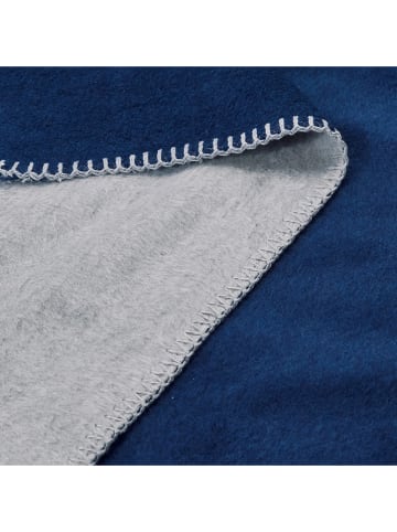 Schiesser Woondeken "Klara" donkerblauw