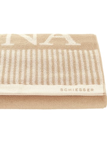 Schiesser Saunalaken "Rom" beige