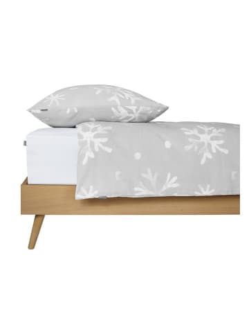 Schiesser Fijnbiber beddengoedset "Skadi" grijs