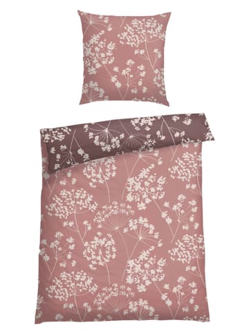 Schiesser Renforcé-Bettwäsche-Set ''Alyssa'' in Rosa