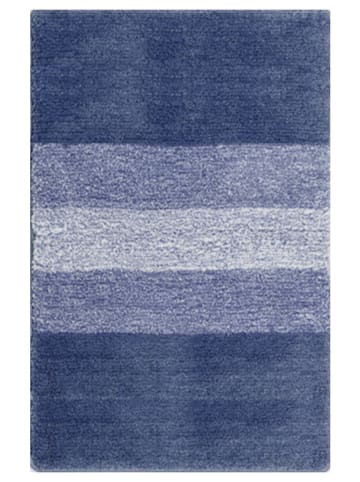 Schiesser Badmat "Madrid" donkerblauw/lichtblauw