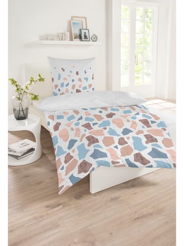 Schiesser Renforcé beddengoedset "Tygo" meerkleurig/wit