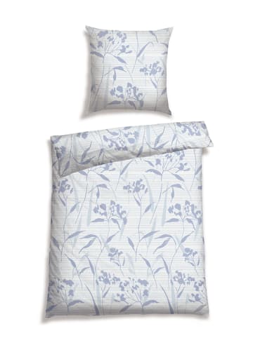 Schiesser Renforcé beddengoedset "Miley" lichtblauw