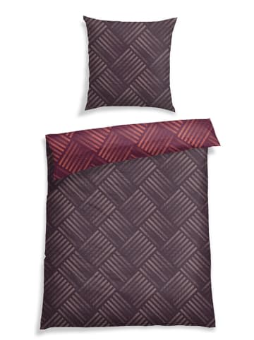 Schiesser Komplet pościeli renforcé "Mads" w kolorze fioletowym