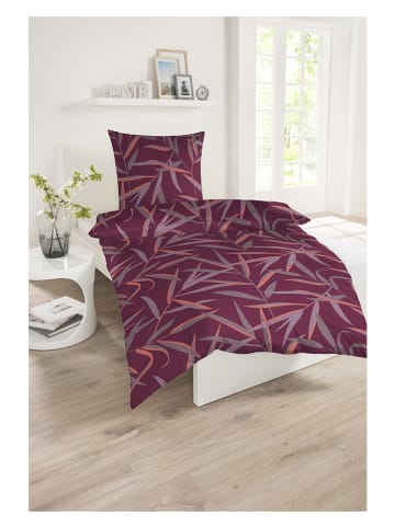 Schiesser Renforcé beddengoedset "Lia" paars