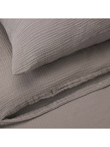 Schiesser Musselin-Bettwäsche-Set "Molly" in Grau