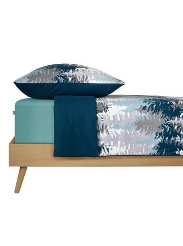 Schiesser Feinbiber-Bettwäsche-Set "Smilla" in Petrol