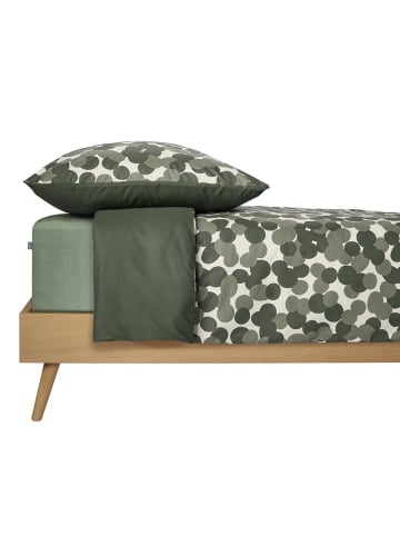 Schiesser Komplet pościeli renforcé "Allez" w kolorze zielonym