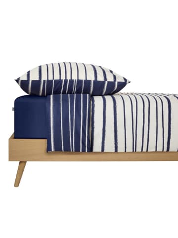 Schiesser Renforcé-Bettwäsche-Set "Wesley" in Blau