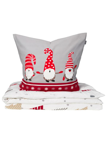 Schiesser Fijnbiber beddengoedset "Maren" grijs