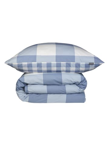 Schiesser Komplet pościeli renforcé "Melvin" w kolorze błękitno-białym
