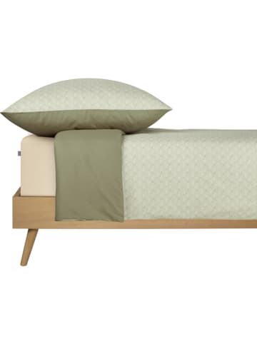 Schiesser Renforcé beddengoedset "Ethno" groen