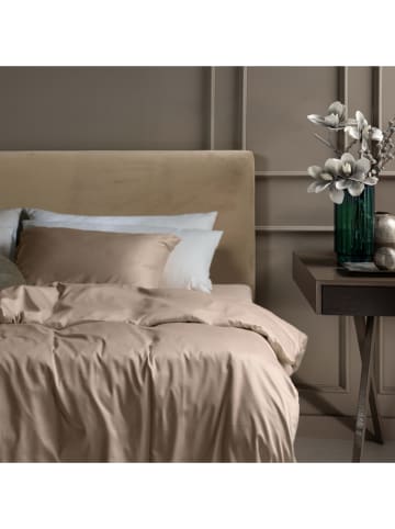 Schiesser Satin-Bettwäsche-Set "Ella" in Beige