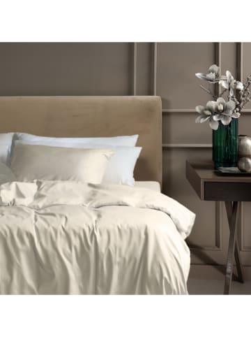 Schiesser Satin-Bettwäsche-Set "Ella" in Creme