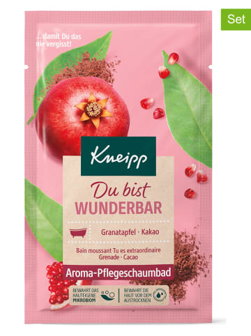 Kneipp 15er-Set: Aroma-Pflegeschaumbad "Du bist wunderbar", je 50 ml
