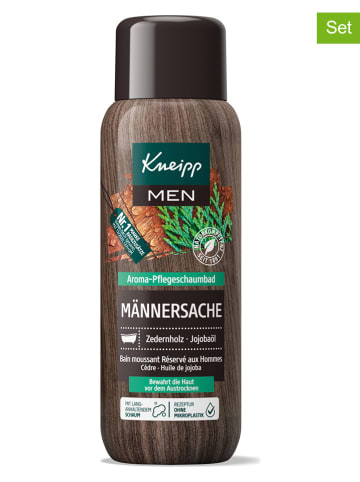 Kneipp 3er-Set: Aroma-Pflegeschaumbad "Männersache", 400 ml