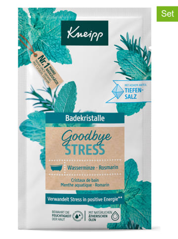 Kneipp 12er-Set: Badekristalle "Goodbye Stress", je 60 g