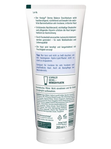Kneipp 3er-Set: Duschbalsam "Derma Balance", je 200 ml