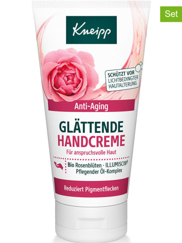 Kneipp 4er-Set: Handcreme "Anti-Aging", je 50 ml