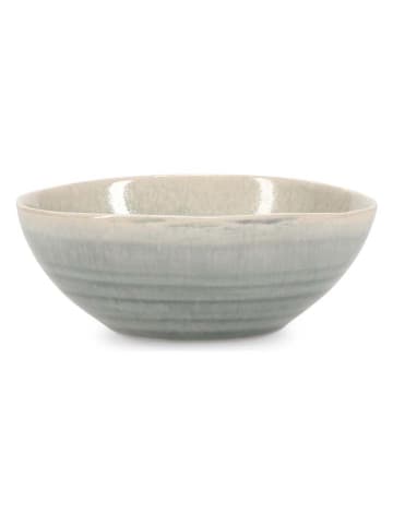 Salt and Pepper 4er-Set: Dipschalen "Flint" in Blau/ Beige - (H)3,5 x Ø 9 cm