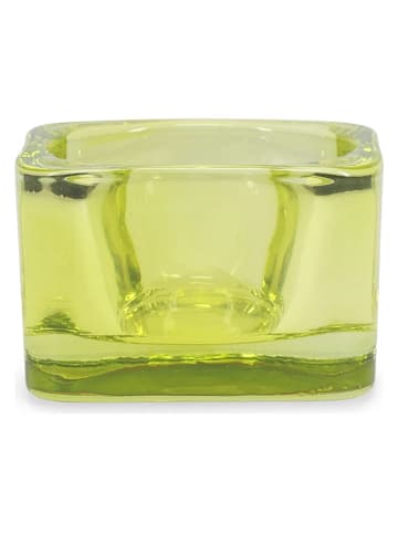 Salt and Pepper Świeczniki (2 szt.) "Mood" w kolorze zielonym - 5 x 5 cm