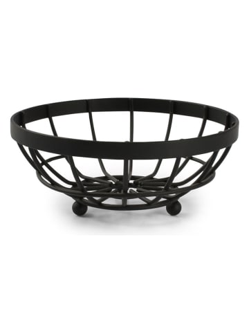 Salt and Pepper Koszyk "Cluster" w kolorze czarnym - Ø 14 cm