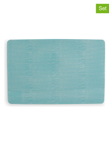 Salt and Pepper 4er-Set: Tischsets "Nala" in Grün - (L)28 x (B)43 cm