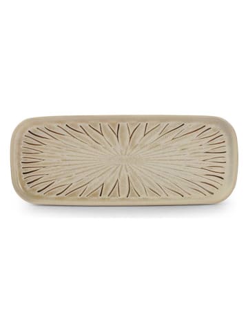 Salt and Pepper 4er-Set: Servierplatten "Orion" in Beige - (B)34 x (H)13 cm