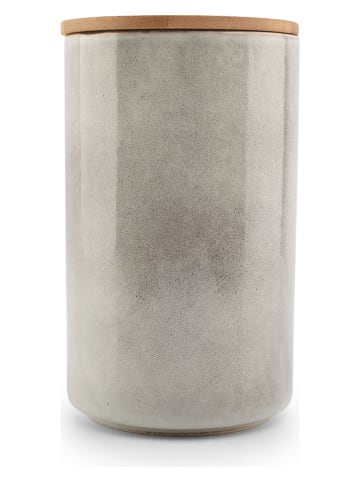 Salt and Pepper Pojemnik "Bake" w kolorze szaro-jasnobrązowym - wys. 21 x Ø 12,5 cm