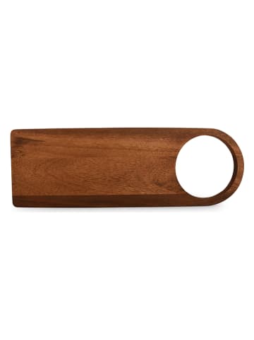 Salt and Pepper Servierbrett "Nillo" in Braun - (L)48 x (B)16 cm