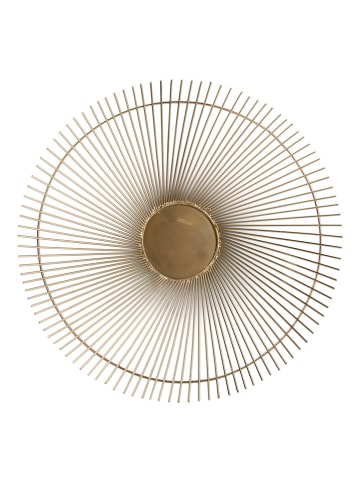 Salt and Pepper Miska dekoracyjna "Twisted Iris" w kolorze złotym - wys. 5 x Ø 40 cm