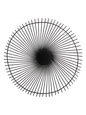 Salt and Pepper Miska dekoracyjna "Twisted Iris" w kolorze czarnym - wys. 5 x Ø 40 cm