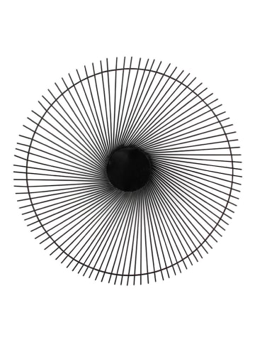 Salt and Pepper Miska dekoracyjna "Twisted Iris" w kolorze czarnym - wys. 5 x Ø 53 cm