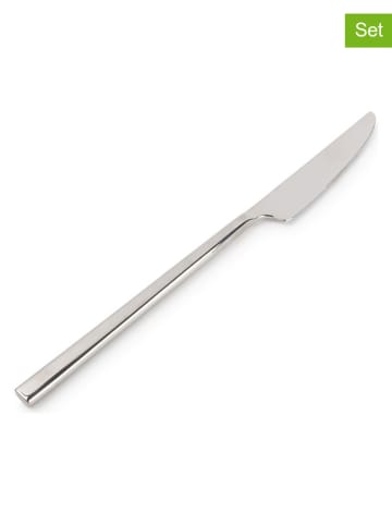 Salt and Pepper 6er-Set: Edelstahl-Tischmesser "Terno" - (H)23,5 cm