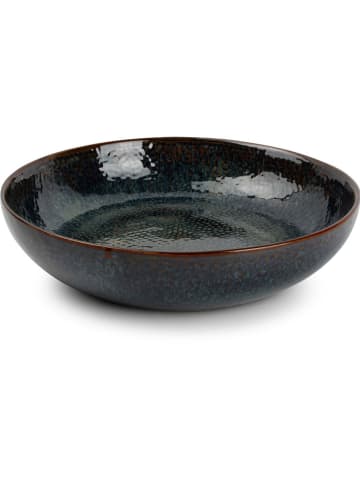 Salt and Pepper 4er-Set: Suppenteller ''Mielo'' in Schwarz/ Grün - Ø 21,5 cm