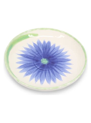 Salt and Pepper Talerz "Fleur" w kolorze zielono-niebieskim do serwowania - Ø 29,5 cm