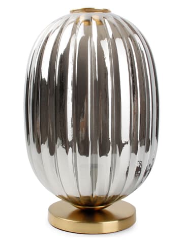 Salt and Pepper Tischleuchte "Beam" in Silber - (H)35 x Ø 20 cm