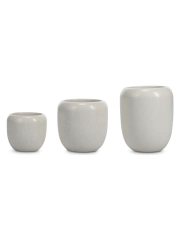 Salt and Pepper Kubki (4 szt.) "Mochi" w kolorze beżowym - 220 ml