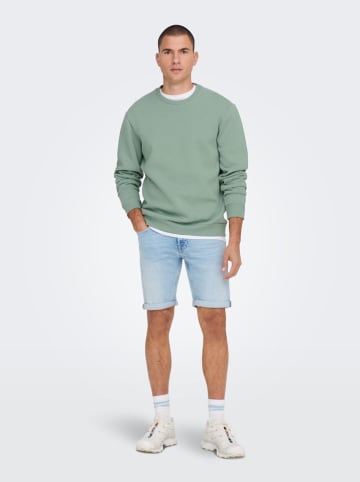 ONLY & SONS Bluza "Eres" w kolorze miętowym