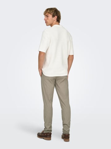 ONLY & SONS Poloshirt "Seric" wit