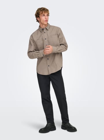 ONLY & SONS Blouse "Salp" taupe