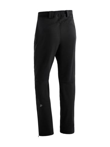 Maier Sports Funktionshose "Norit Winter" in Schwarz in Schwarz