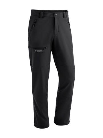 Maier Sports Softshellhose "Adakit" in Schwarz
