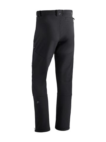 Maier Sports Spodnie softshellowe "Adakit" w kolorze czarnym