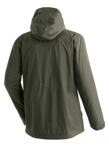 Maier Sports Kurtka funkcyjna 3w1 "Metor" w kolorze khaki