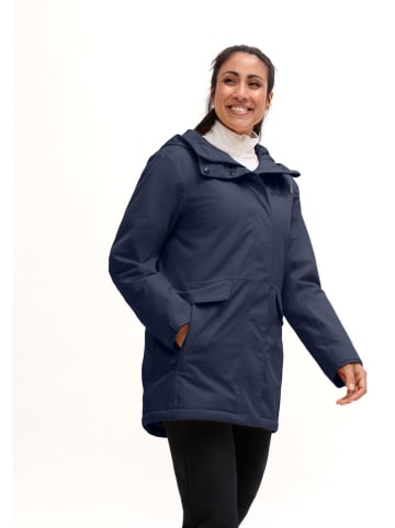 Maier Sports Winter-Funktionsmantel "Lisbon" in Dunkelblau