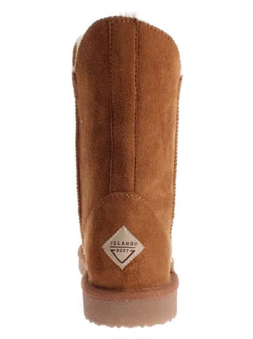 ISLAND BOOT Winterlaarzen "Adeline" lichtbruin